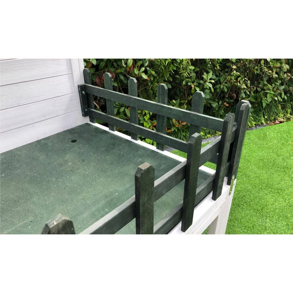 Elevated Wooden Chicken Coop by Hanover 9 Elevated Wooden Chicken Coop by Hanover - Image 9