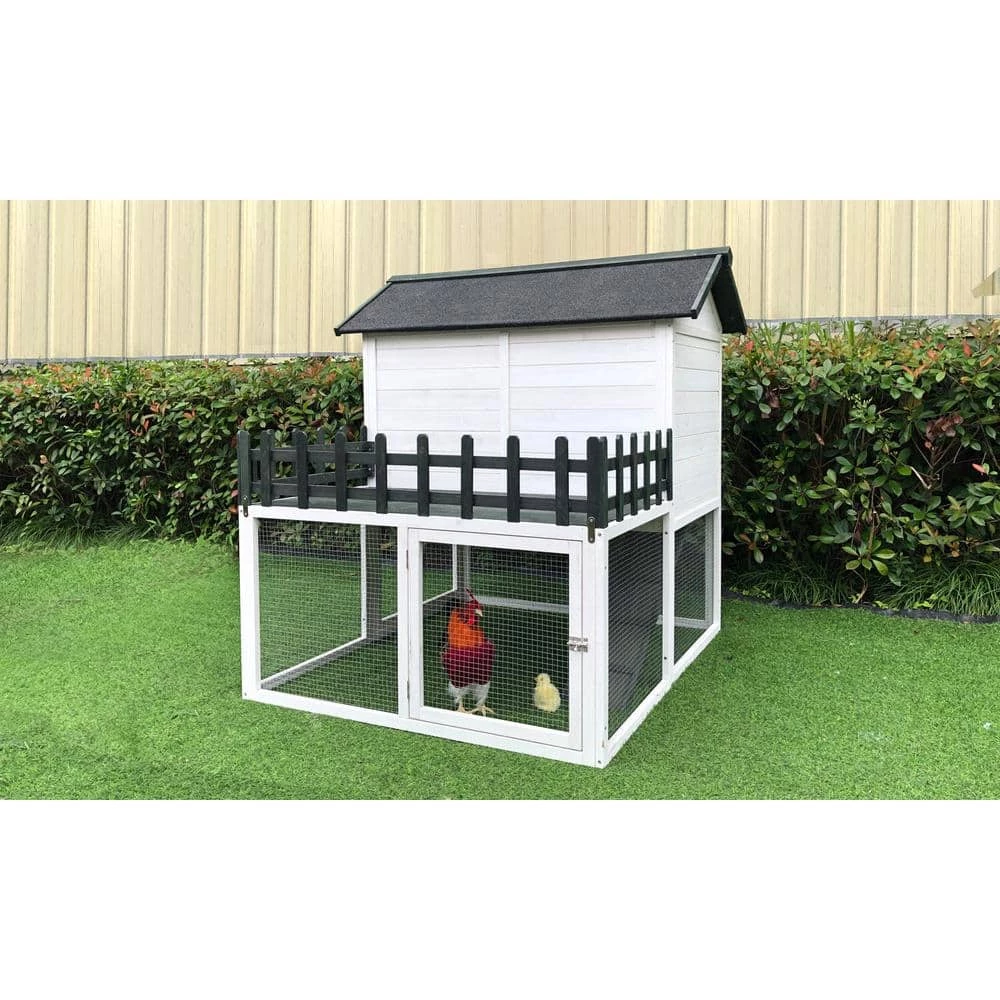 Elevated Wooden Chicken Coop by Hanover 13 Elevated Wooden Chicken Coop by Hanover - Image 13