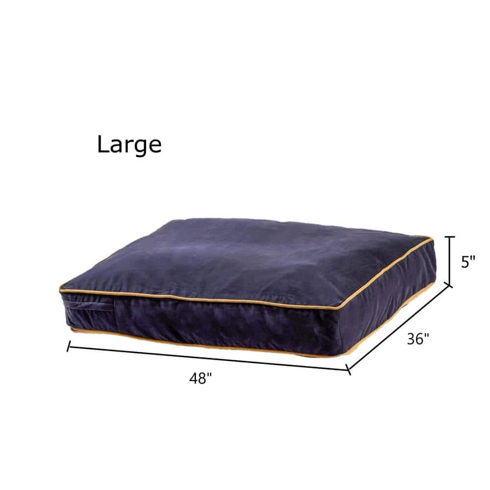 Buster Large Denim Dog Bed by Happy Hounds 6 Buster Large Denim Dog Bed by Happy Hounds - Image 6