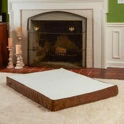 Oscar Orthopedic Large Latte Dog Bed by Happy Hounds -Cheap Bird & Wildlife Supplies Store happy hounds dog beds pillows db700l latte birch 31 1000