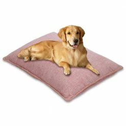 Medium 36 in. x 27 in. Chenille Pet Bed Purple by Happy Tails -Cheap Bird & Wildlife Supplies Store happy tails dog beds pillows 30009 31 1000