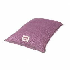 Medium 36 in. x 27 in. Chenille Pet Bed Purple by Happy Tails
