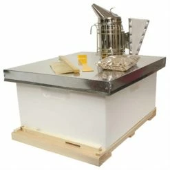 20.5 in. x 26 in. x 14 in. Backyard Bee Keeping Kit with Tools by HARVEST LANE HONEY