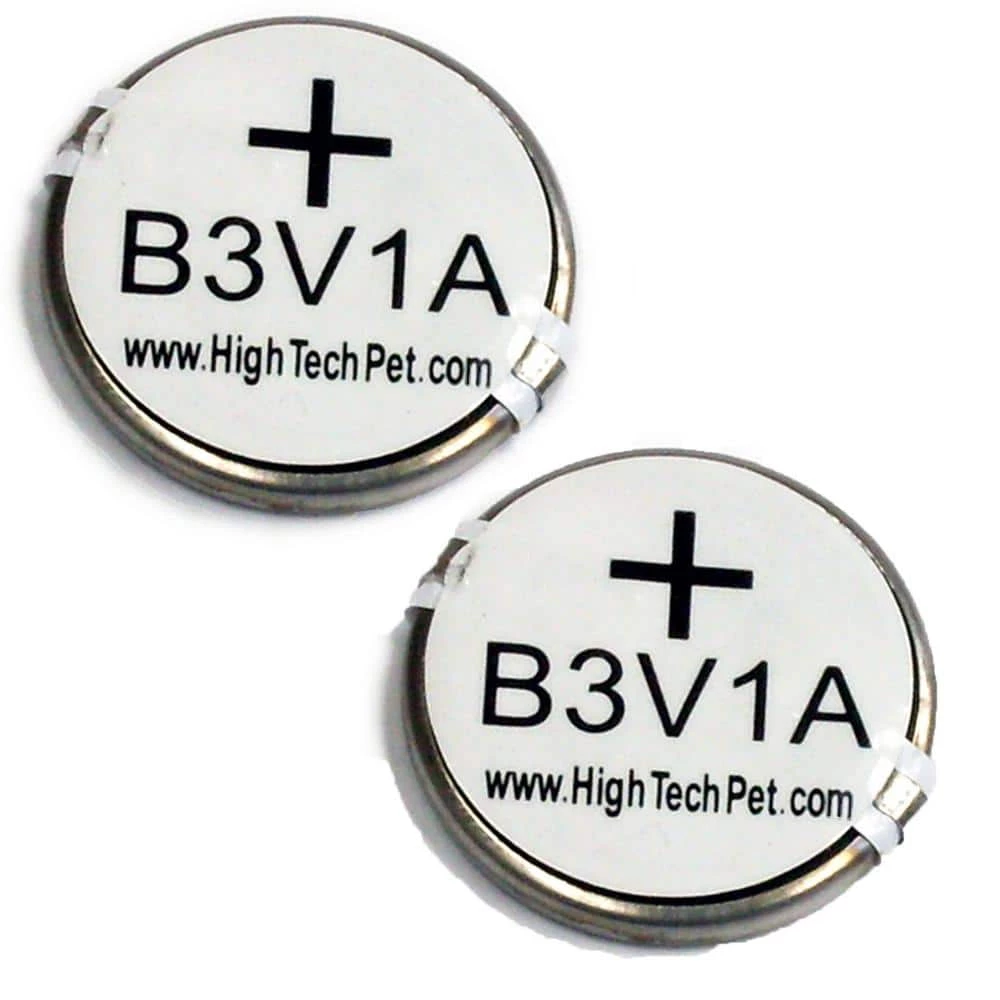 0.63 in. x 0.63 in. Required Battery for MS-4 Ultrasonic Pet Collar (2-Pack) by High Tech Pet 1 0.63 in. x 0.63 in. Required Battery for MS-4 Ultrasonic Pet Collar (2-Pack) by High Tech Pet