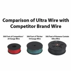Humane Contain 500 ft. Boundary Extension Wire Flag and Connector Kit by High Tech Pet 6 Humane Contain 500 ft. Boundary Extension Wire Flag and Connector Kit by High Tech Pet -Cheap Bird & Wildlife Supplies Store high tech pet fencing systems be 500 4f 1000