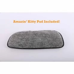 27 in. x 11 in. Medium Gray EZ Mount Kittyface Window Bed by K and H Pet Products -Cheap Bird & Wildlife Supplies Store k and h pet products cat beds 100213600 4f 1000