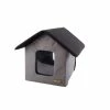 Gray/Black Outdoor Kitty House (Unheated) - 18 in. x 22 in. x 17 in. by K and H Pet Products