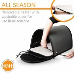 21 in. x 14 in. x 13 in. 25-Watt Tan Mod Thermo-Kitty Shelter by K and H Pet Products 10 21 in. x 14 in. x 13 in. 25-Watt Tan Mod Thermo-Kitty Shelter by K and H Pet Products -Cheap Bird & Wildlife Supplies Store k and h pet products cat houses 100213178 44 1000