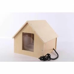 Natural Wood 25-Watt Birchwood Manor Thermo-Kitty Home (Heated) - 18 in. x 16 in. x 15 in. by K and H Pet Products 11 Natural Wood 25-Watt Birchwood Manor Thermo-Kitty Home (Heated) - 18 in. x 16 in. x 15 in. by K and H Pet Products -Cheap Bird & Wildlife Supplies Store k and h pet products cat houses 100213420 c3 1000