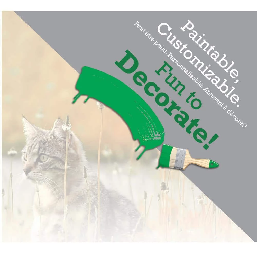 Natural Wood 25-Watt Birchwood Manor Thermo-Kitty Home (Heated) - 18 in. x 16 in. x 15 in. by K and H Pet Products 8 Natural Wood 25-Watt Birchwood Manor Thermo-Kitty Home (Heated) - 18 in. x 16 in. x 15 in. by K and H Pet Products - Image 8