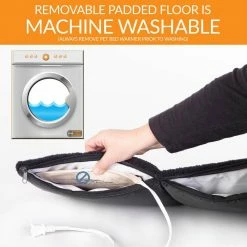 12 in. x 24 in. x 12 in. Classy Navy Thermo-Kitty Duplex 4W by K and H Pet Products -Cheap Bird & Wildlife Supplies Store k and h pet products cat houses 100542391 44 1000