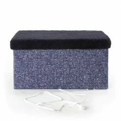 12 in. x 24 in. x 12 in. Classy Navy Thermo-Kitty Duplex 4W by K and H Pet Products -Cheap Bird & Wildlife Supplies Store k and h pet products cat houses 100542391 66 1000