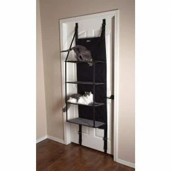 Hangin' Cat Tree 4-Story Gray by K and H Pet Products -Cheap Bird & Wildlife Supplies Store k and h pet products cat trees scratch posts 100544926 31 1000