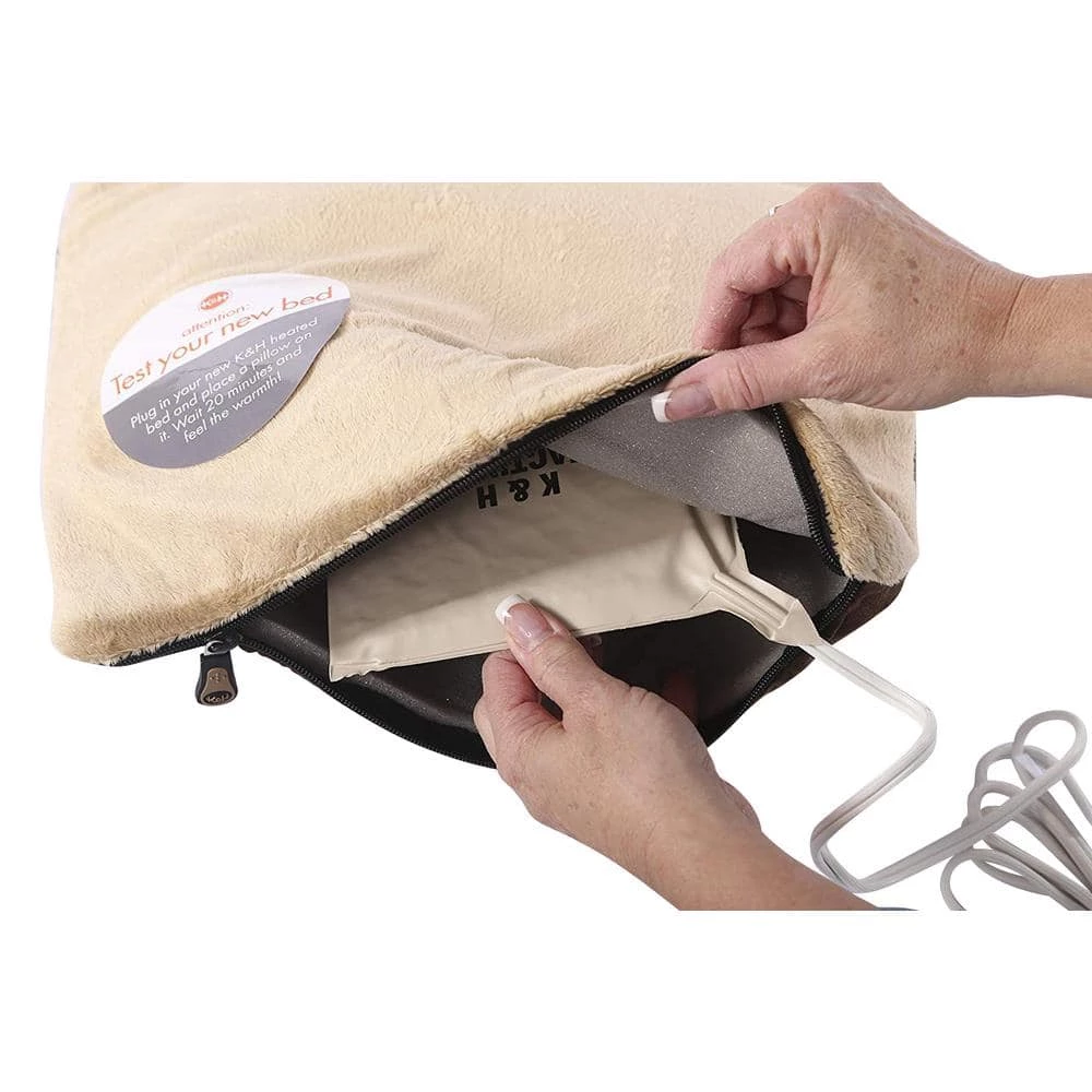 Thermo-Kitty Mat Small Sage Heated Cat Bed by K&H Pet Products 3 Thermo-Kitty Mat Small Sage Heated Cat Bed by K&H Pet Products - Image 3