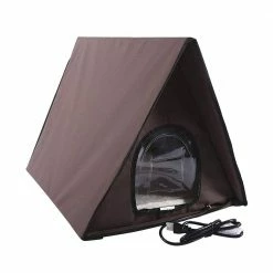 Outdoor Heated Kitty A-Frame House by K&H Pet Products -Cheap Bird & Wildlife Supplies Store k h pet products cat houses 100213096 4f 1000
