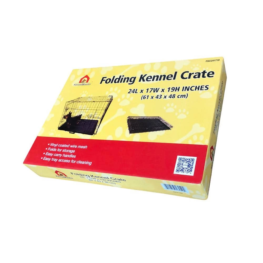 24 in. x 17 in. x 19 in. Small Wire Dog Crate by KennelMaster 5 24 in. x 17 in. x 19 in. Small Wire Dog Crate by KennelMaster - Image 5