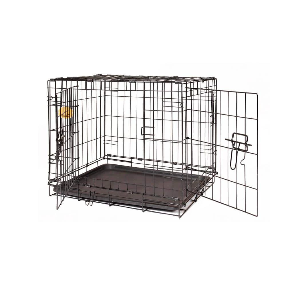24 in. x 17 in. x 19 in. Small Wire Dog Crate by KennelMaster 2 24 in. x 17 in. x 19 in. Small Wire Dog Crate by KennelMaster - Image 2