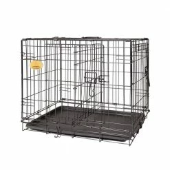 30 in. x 19 in. x 23 in. Wire Dog Crate - Small Size by KennelMaster