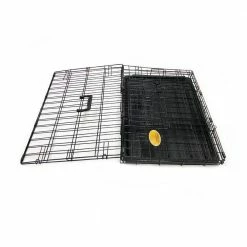 42 in. x 28 in. x 30 in. Large Wire Dog Crate by KennelMaster 8 42 in. x 28 in. x 30 in. Large Wire Dog Crate by KennelMaster -Cheap Bird & Wildlife Supplies Store kennelmaster dog crates crate pads fkc422830 1f 1000