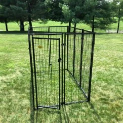 6 ft. x 4 ft. x 6 ft. Welded Wire Dog Fence Kennel Kit by KennelMaster -Cheap Bird & Wildlife Supplies Store kennelmaster dog kennels dk646wc 44 1000