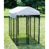 6 ft. x 4 ft. x 6 ft. Welded Wire Dog Fence Kennel Kit by KennelMaster