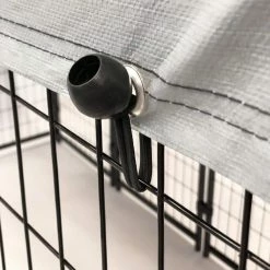 6 ft. x 4 ft. x 6 ft. Welded Wire Dog Fence Kennel Kit by KennelMaster -Cheap Bird & Wildlife Supplies Store kennelmaster dog kennels dk646wc d4 1000