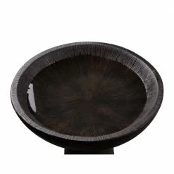 Woodland Wood Grain Outdoor Bird Bath by KENROY HOME -Cheap Bird & Wildlife Supplies Store kenroy home bird bath fountains 51018wdg 1f 1000