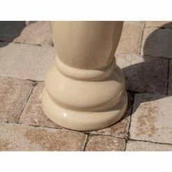 Brandy Blue and Cream Glazed Ceramic Pedestal Birdbath by Kenroy Home -Cheap Bird & Wildlife Supplies Store kenroy home bird bath fountains 51085blu 76 1000