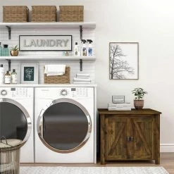 Farmington Litter Box Enclosure, Rustic by OLLIE & HUTCH -Cheap Bird & Wildlife Supplies Store litter boxes houses 4816846com 31 1000