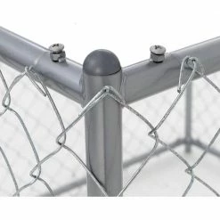 6 ft. H x 5 ft. W x 10 or 6 ft. H x 8 ft. W x 6.5 ft. L - 2-in-1 Galvanized Chain Link with PC Frame Box Kit by Lucky Dog 9 6 ft. H x 5 ft. W x 10 or 6 ft. H x 8 ft. W x 6.5 ft. L - 2-in-1 Galvanized Chain Link with PC Frame Box Kit by Lucky Dog -Cheap Bird & Wildlife Supplies Store lucky dog dog kennels cl 61028ez 1f 1000