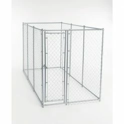 6 ft. H x 5 ft. W x 10 or 6 ft. H x 8 ft. W x 6.5 ft. L - 2-in-1 Galvanized Chain Link with PC Frame Box Kit by Lucky Dog 11 6 ft. H x 5 ft. W x 10 or 6 ft. H x 8 ft. W x 6.5 ft. L - 2-in-1 Galvanized Chain Link with PC Frame Box Kit by Lucky Dog -Cheap Bird & Wildlife Supplies Store lucky dog dog kennels cl 61028ez fa 1000