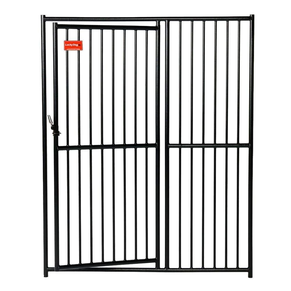 European Style 6 ft. H x 5 ft. W Kennel Gate by Lucky Dog 1 European Style 6 ft. H x 5 ft. W Kennel Gate by Lucky Dog