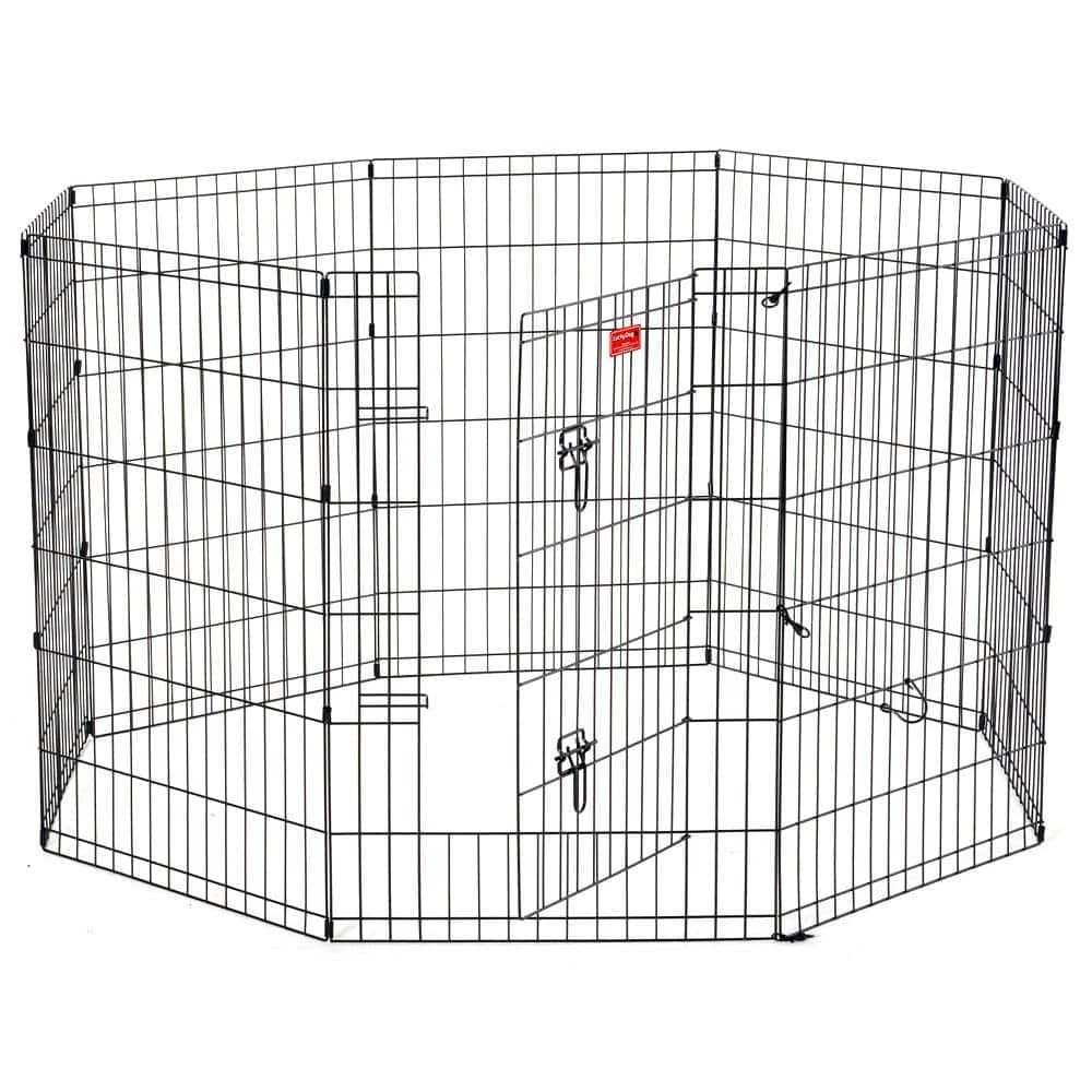 36 in. High Heavy Duty Dog Exercise Pen with Stakes by Lucky Dog 3 36 in. High Heavy Duty Dog Exercise Pen with Stakes by Lucky Dog - Image 3