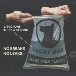 Ultimate Poop Bags, ASTM D6400 Compliant (150 Bags / 10 Rolls) by Lucky Dog -Cheap Bird & Wildlife Supplies Store lucky dog waste bags pb2010 ze008100 1f 1000