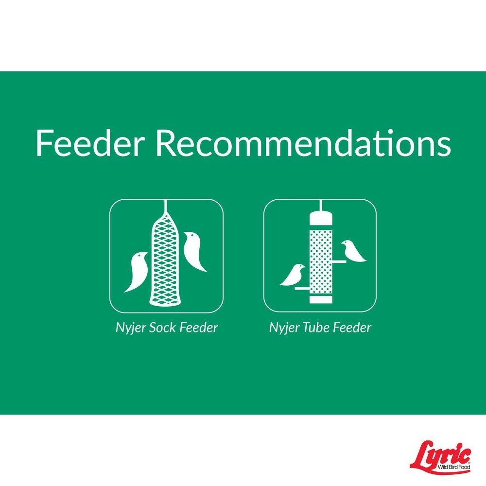 10 lbs. Nyjer Seed Wild Bird Seed Finch Food by Lyric 4 10 lbs. Nyjer Seed Wild Bird Seed Finch Food by Lyric - Image 4