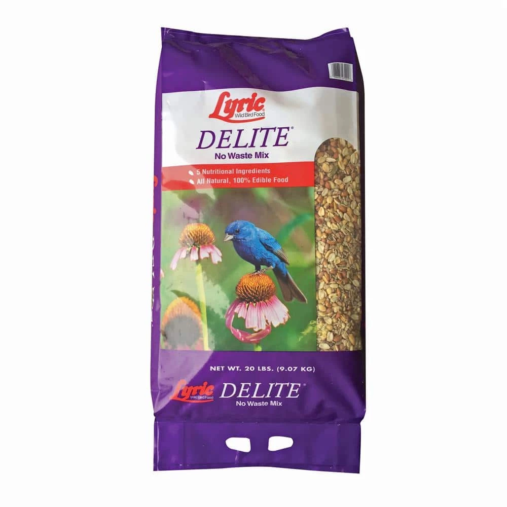 20 lb. Delite High Protein No Waste Wild Bird Mix by Lyric 1 20 lb. Delite High Protein No Waste Wild Bird Mix by Lyric