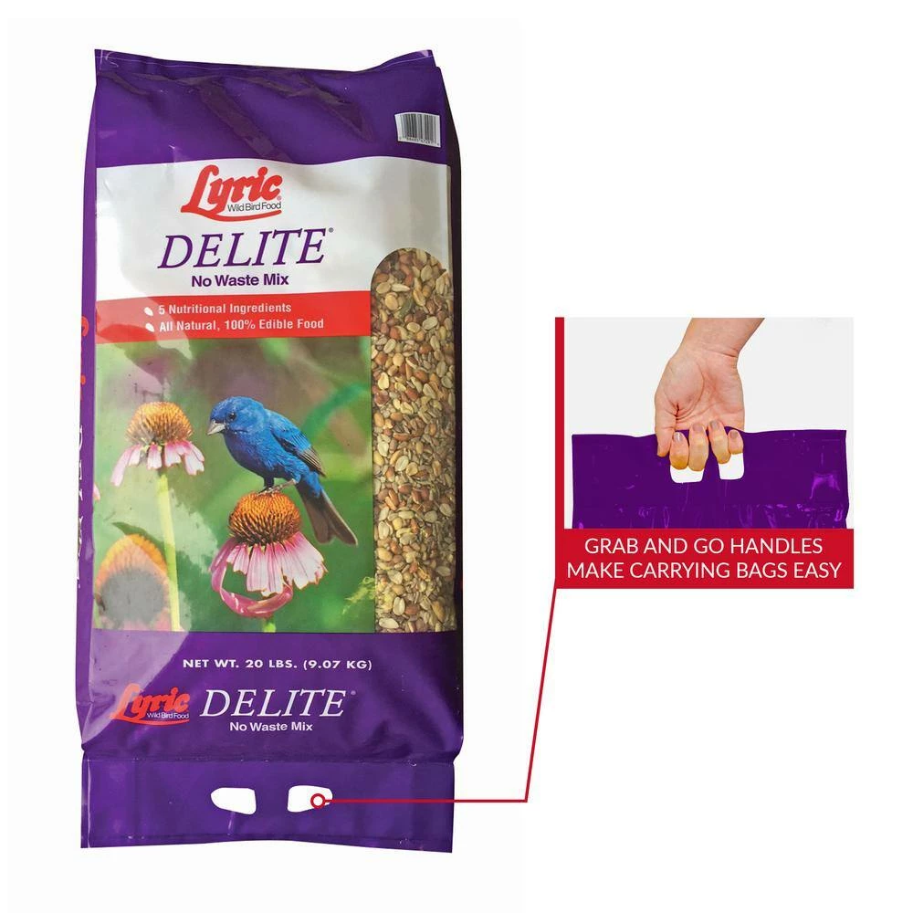 20 lb. Delite High Protein No Waste Wild Bird Mix by Lyric 7 20 lb. Delite High Protein No Waste Wild Bird Mix by Lyric - Image 7