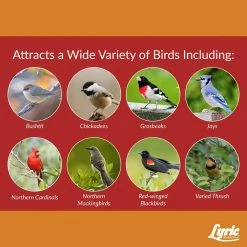 18 lbs. Cardinal Premium Sunflower and Safflower Wild Bird Mix by Lyric -Cheap Bird & Wildlife Supplies Store lyric bird seed food 2647342 44 1000