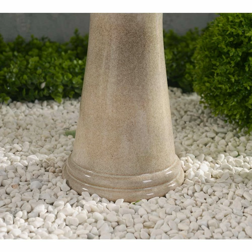 Kingley Ceramic Tiered Birdbath by Manor Brook 5 Kingley Ceramic Tiered Birdbath by Manor Brook - Image 5