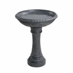 Turner Zinc Resin Birdbath by Manor Brook