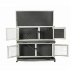 36 in. L x 18 in. H White 2-Layer Wooden Rabbit Cage by maocao hoom 10 36 in. L x 18 in. H White 2-Layer Wooden Rabbit Cage by maocao hoom -Cheap Bird & Wildlife Supplies Store maocao hoom beds cages dj c w97636043 44 1000