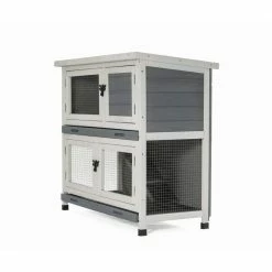 36 in. L x 18 in. H White 2-Layer Wooden Rabbit Cage by maocao hoom 8 36 in. L x 18 in. H White 2-Layer Wooden Rabbit Cage by maocao hoom -Cheap Bird & Wildlife Supplies Store maocao hoom beds cages dj c w97636043 4f 1000