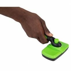 Pet Grooming Brush in Green by Mind Reader 11 Pet Grooming Brush in Green by Mind Reader -Cheap Bird & Wildlife Supplies Store mind reader brushes combs secleanb grn 44 1000