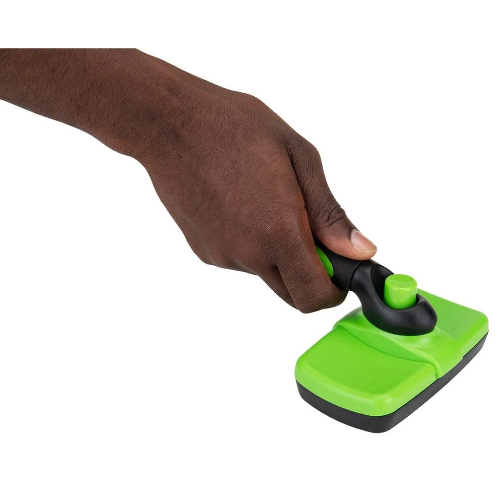 Pet Grooming Brush in Green by Mind Reader 5 Pet Grooming Brush in Green by Mind Reader - Image 5