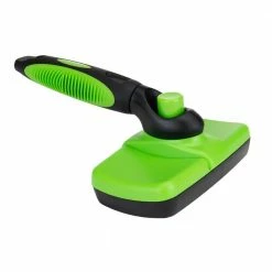 Pet Grooming Brush in Green by Mind Reader