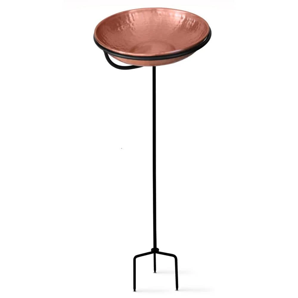 Monarch Pure Copper Hand Hammered Standing Bird Bath by Monarch Abode 1 Monarch Pure Copper Hand Hammered Standing Bird Bath by Monarch Abode