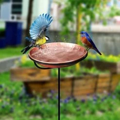 Monarch Pure Copper Hand Hammered Standing Bird Bath by Monarch Abode 10 Monarch Pure Copper Hand Hammered Standing Bird Bath by Monarch Abode -Cheap Bird & Wildlife Supplies Store monarch abode bird bath fountains 17064 c3 1000