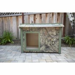 EcoFlex Mossy Oak Thermocore Dog House by New Age Pet -Cheap Bird & Wildlife Supplies Store mossy oak new age pet dog houses ecoh706xl 1f 1000