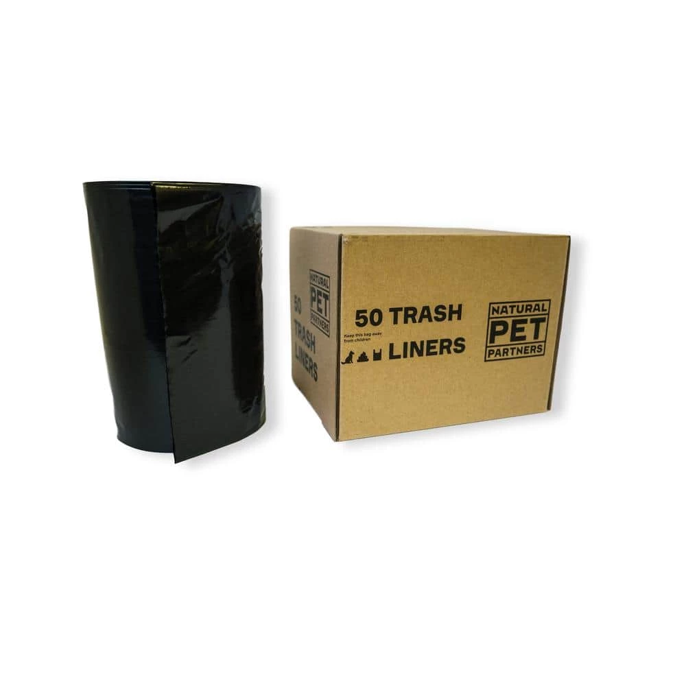 13 Gal. Bio-Based Trash Can Liners Bulk Roll (50-Count 200-Bags per Case) by NATURAL PET PARTNERS 1 13 Gal. Bio-Based Trash Can Liners Bulk Roll (50-Count 200-Bags per Case) by NATURAL PET PARTNERS
