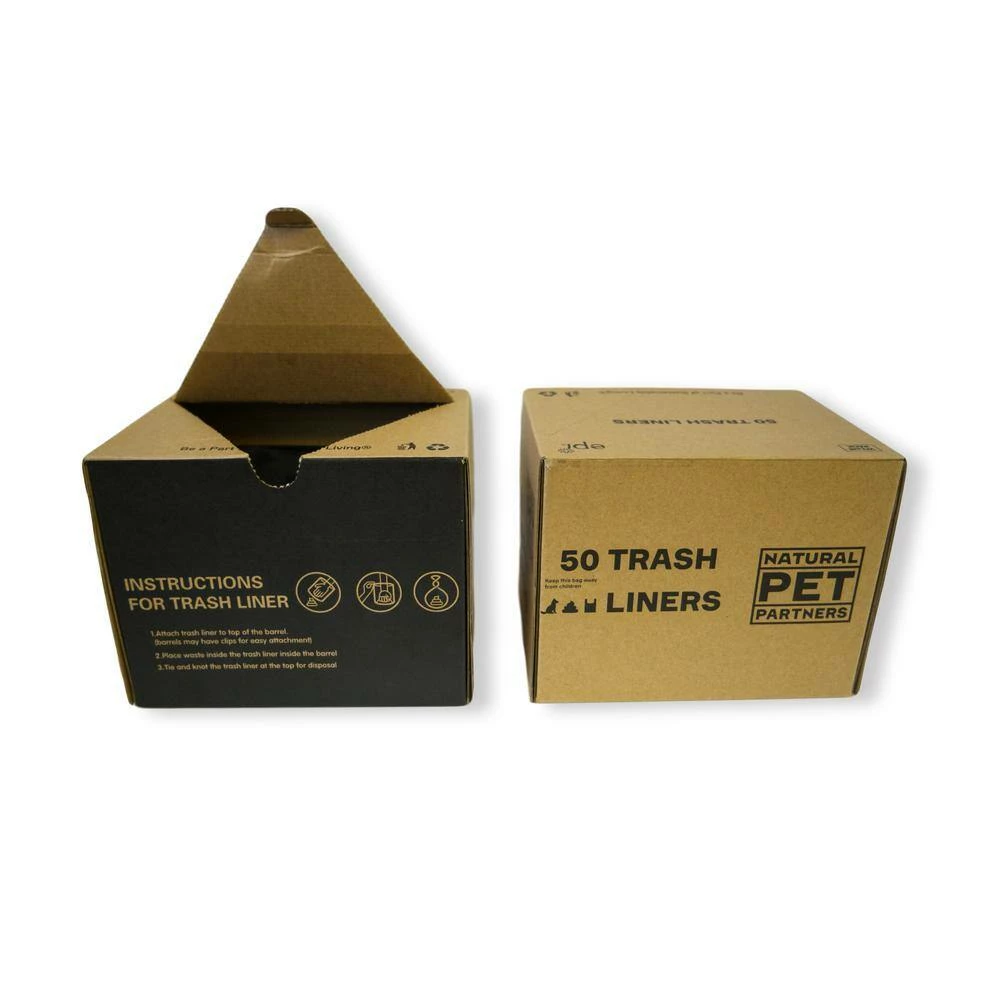 13 Gal. Bio-Based Trash Can Liners Bulk Roll (50-Count 200-Bags per Case) by NATURAL PET PARTNERS 2 13 Gal. Bio-Based Trash Can Liners Bulk Roll (50-Count 200-Bags per Case) by NATURAL PET PARTNERS - Image 2